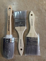 Heirloom Traditions Syntec Fiber Medium Oval Tapered Paint Brush All-in-One Plus