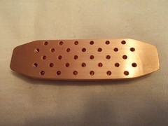 TeI3 COPPER INSERT KIT for SCOTTY CAMERON “NEWPORT” COLLAR FACE, Made in U.S.A