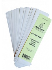 15 PACK, 2 x 10 INCH BRAMPTON TECHNOLOGIES, SOLVENT ACTIVATED GOLF GRIP STRIPS