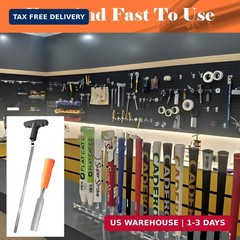 Golf Grip Removal Tool，11″ V-Groove Grip Remover Saver for Standard Length Swing