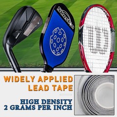 2 Grams Per Inch High Density Golf Lead Tape 1/2” x 60”