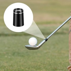 10 Pack .370 Golf Iron Ferrules Black with Single Silver Ring for Graphite/Steel
