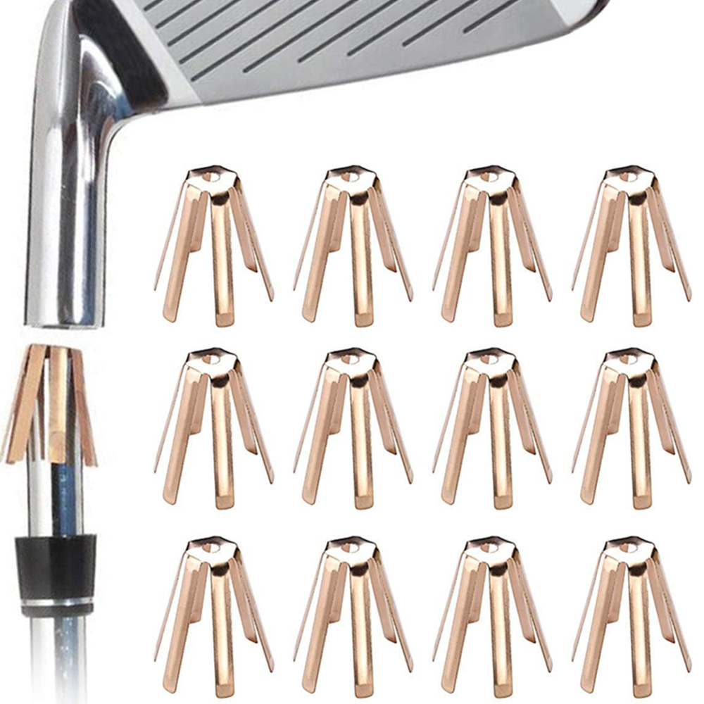 5-200pcs Golf Brass Shaft Adapter Shims Spacer Fit Golf Club Tip.335/.350/.370