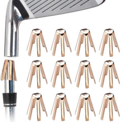 5-200pcs Golf Brass Shaft Adapter Shims Spacer Fit Golf Club Tip.335/.350/.370