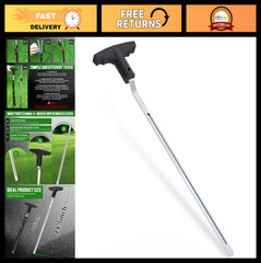 Golf Grip Removal Tool – 11″ V-Groove Regripping Kit, High-Carbon Steel Grip Sav