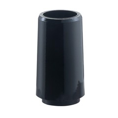 10pcs 0.355 Black Plastic Golf Ferrules Golf Club Ferrules Replacement Parts