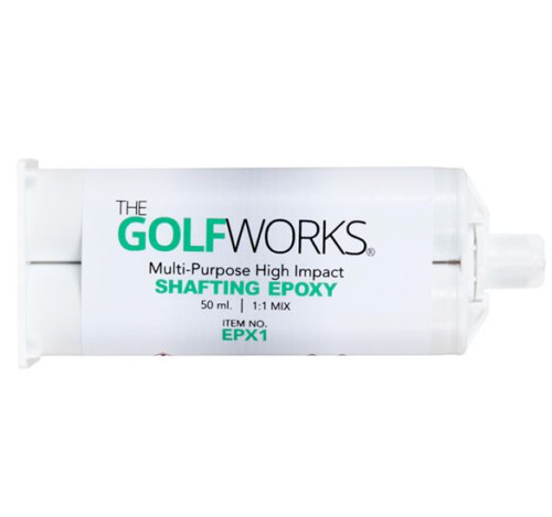 New GolfWorks High Strength Epoxy Golf Club Head Shaft Adhesive 50ml Cartridge
