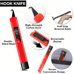Golf Club Re-Gripping Kit – Includes Everything Needed to Re-Grip Your Own Clubs