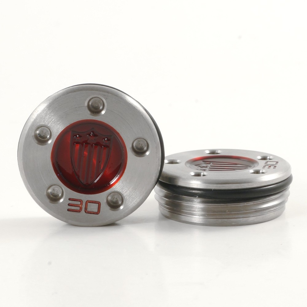 2 x 30g Red Weights for Scotty Cameron Select California Futura GoLo, USA Shield