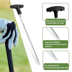 ELEMONY Golf Grip Removal Tool – High-Carbon Steel Gripping Kit