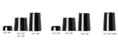 Golf Ferrules (2 dozen) Black-All sizes .335 -.350-.370 -.355 – 1/4″- 1/2″- 3/4″