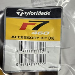 TaylorMade R7 460 Accessory Kit G For Launch Control By Changing Trajectory TLC