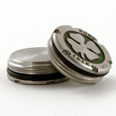 2x 30g Deluxe Tour Weights +Wrench for Scotty Cameron Putter, Lucky Clover Green