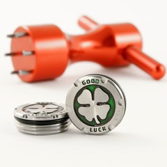 2x 30g Deluxe Tour Weights +Wrench for Scotty Cameron Putter, Lucky Clover Green