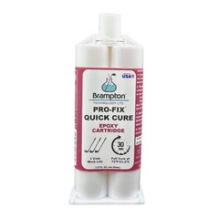 Brampton Pro-Fix Quick Cure Cartridge 1.5 oz Kit Golf Epoxy