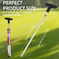 Golf Grip Removal Tool V-Groove Grip Saver High Carbon Steel Easy DIY Repair New