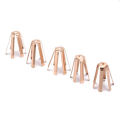 5-200pcs Golf Brass Shaft Adapter Shims Spacer Fit Golf Club Tip.335/.350/.370