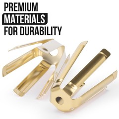 10pcs Universal Golf Brass Shims Golf Shaft Adapter Shims Fits .335 .350 .355 .3