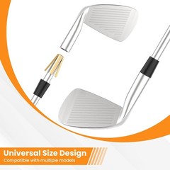20Pcs Universal Brass Golf Shaft Adapter Shims 6 Legs Adjustable Golf Adapter…