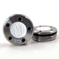 2 White Scottie Dog Weights for Scotty Cameron Putter 5, 10, 15, 20, 25, 30, 40g