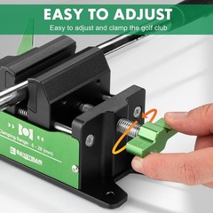 Golf Club Grip Kit Removal Tool Quick Release Vise Clamp for Regripping GolfClub