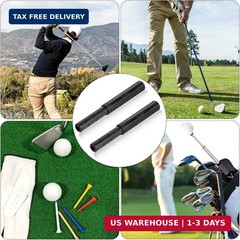 2PCS Golf Club Shaft Extension for Graphite Wood or Steel Iron Shaft Extender