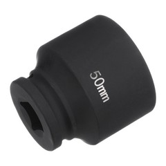 HARFINGTON 3/4″ Drive 50mm Metric 6-Point Impact Socket 40Cr Alloy Steel