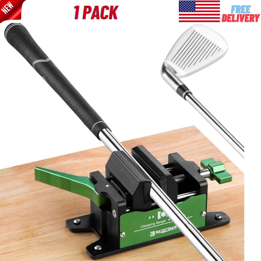 Golf Club Grip Kit Removal Tool Quick Release Vise Clamp for Regripping GolfClub