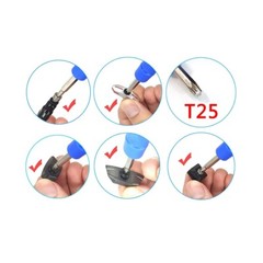 Weight Wrench Tool T25 Compatible with Taylormade Callaway Weights,Shaft adapter