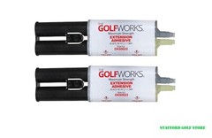 PACK OF 2 Golf Club Shaft Extension Maximum Strength Adhesive Epoxy 30 ml Black