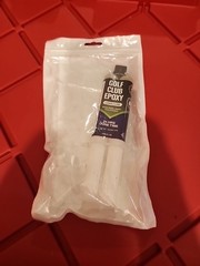Fortivo Golf Club Shaft Adaptor Epoxy Adhesive Glue High strength Repair