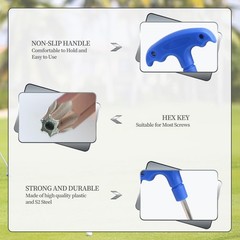 Efficient Golf Driver Wrench Tool – Lightweight T20 Adjustment for All Clubs