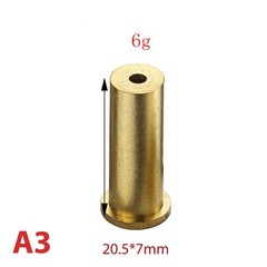Golf Club Brass Shaft Tip Swing Weights For Adjust Golf Club Component Accessor(