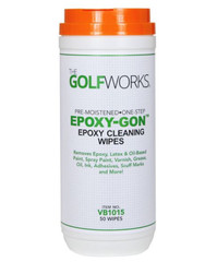 Epoxy-Gon – Golf Club Shaft Epoxy Cleaning Solvent – 50 Count Wipes