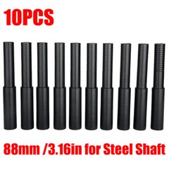 10PCS Golf Club Butt Extender Plastic Extension Rod for Steel shaft Golf Putte#