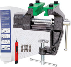 Golf Club Regripping Kit, DIY Home Grip Replacement Tool Set with Non-Scratch Vi