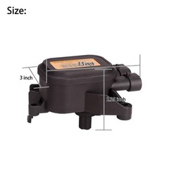10L0L MCOR 4 Throttle Potentiometer for Club Car DS & Precedent 2012-up Black