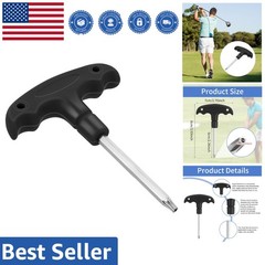Portable Golf Torque Wrench: Ergonomic Stainless Steel Tool for Club Adjustments