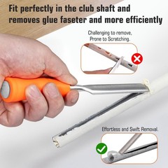 Golf Grip Kit for Regripping Golf Clubs – Include Portable Table Vise Rubber Cla