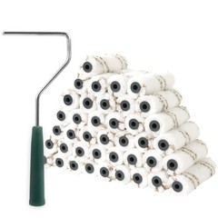 Mister Rui Microfiber Paint Roller Covers 4 Inch 40 Pack Small Paint Roller