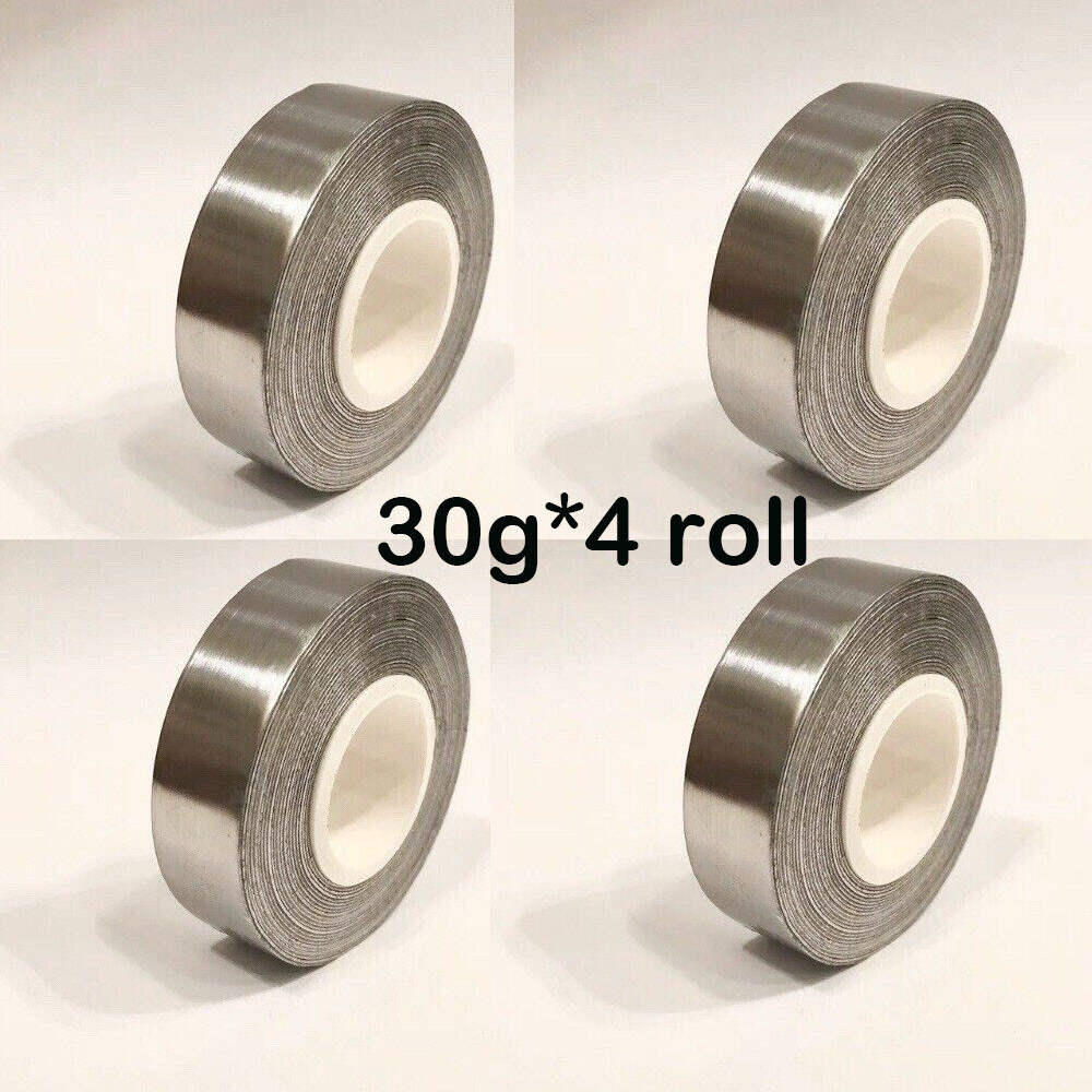 4pcs Golf club lead tape Roll (30g) for golfer Tennis High Density Lead Weights