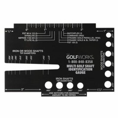 New Versatile Multi Golf Shaft ID Gauge – Accurate Club Shaft Measurement Tool