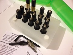 Tour Lock Counter Balance 14-pcFull Set(10-12g,1-25g, 1-30g,2-16g)BLACK w/Tools