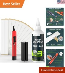 Professional Golf Grip Kits for Regripping– Optional 5oz Solvent, Standard Ho…