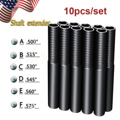 10PCS Golf Club Shaft Extension Stick Extender for Graphite Shafts Driver Hybrid