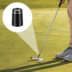 10 Pack .370 Golf Iron Ferrules Black with Single Silver Ring for Graphite/Steel