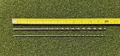 12″ Long HSS Drill Bit For Drilling Out Golf Shafts – For Steel & Graphite