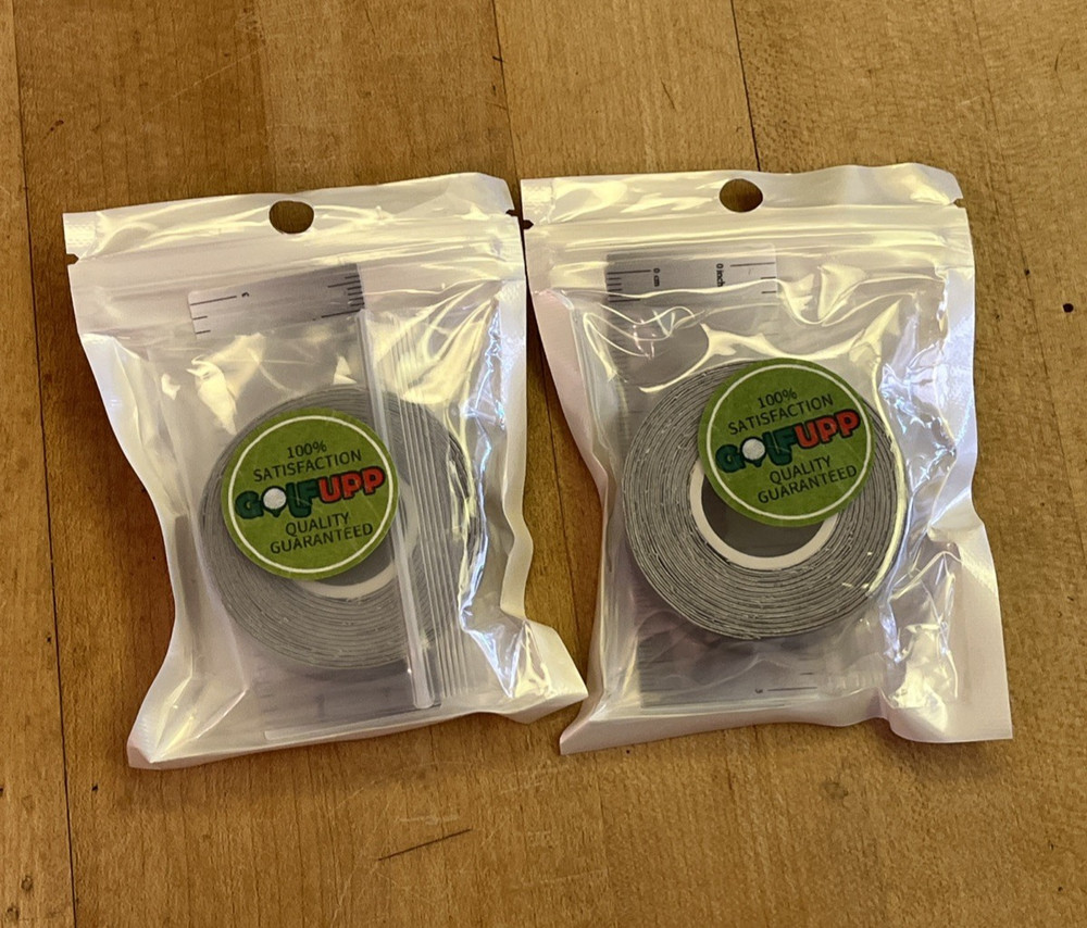 2 Pack – 2 Grams Per Inch High Density Golf Lead Tape 1/2” x 60”, NEW, SEALED