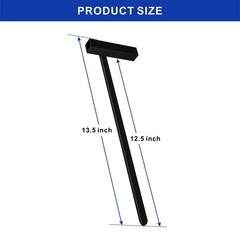 Golf Grip Removal Tool,Black V-Groove Grip Remover Saver 11″ for Standard Length