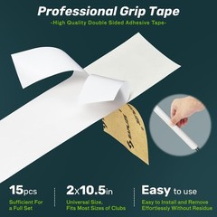 Professional Golf Grip Kits for Regripping– Optional 5oz Solvent, Standard Ho…